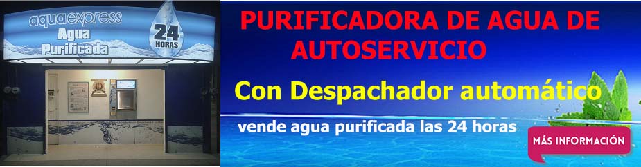 purificadora de agua autoservicio