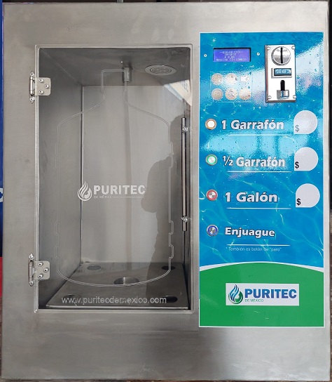 Despachador de agua para purificadora autoservicio