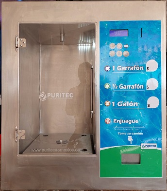 despachador automático de agua