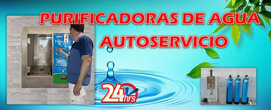 purificadora de agua autoservicio