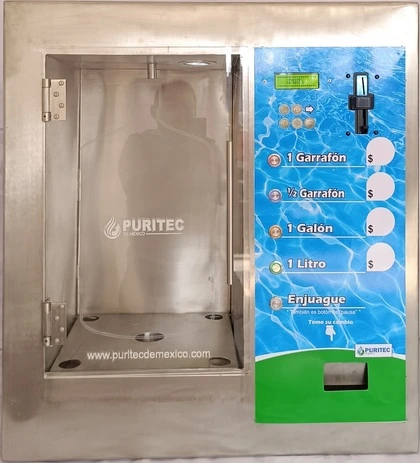 despachador de agua para purificadora autoservicio